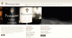 Desktop Screenshot of pessagnowines.com